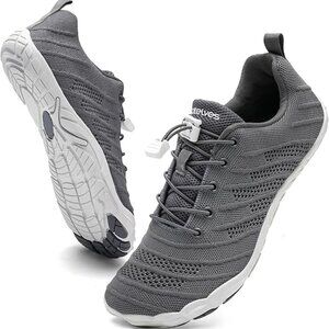 WateLves Barefoot Water Shoes | Unisex | B-Grey | New
